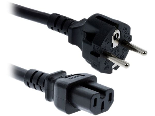Cisco - Strömkabel - IEC 60320 C15 till power CEE 7/7 (hane) - AC 250 V - 2.44 m - Europa - för Catalyst 3850-24, 3850-48, 9200, 9300