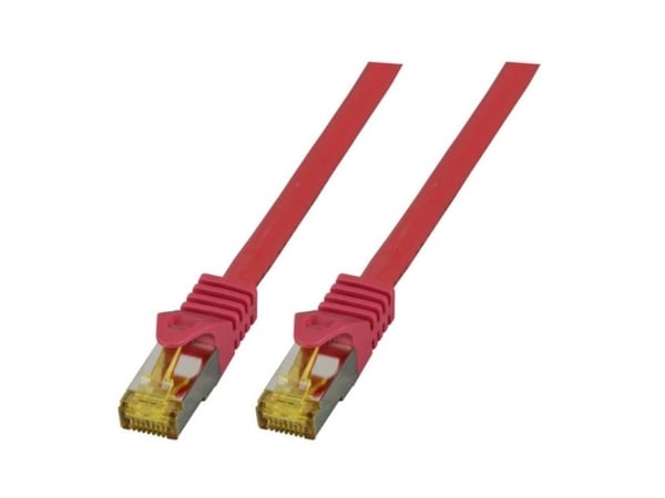 EFB Elektronik MK7001.7,5R, 7,5 m, Cat6a, S/FTP (S-STP), RJ-45, RJ-45, Rød