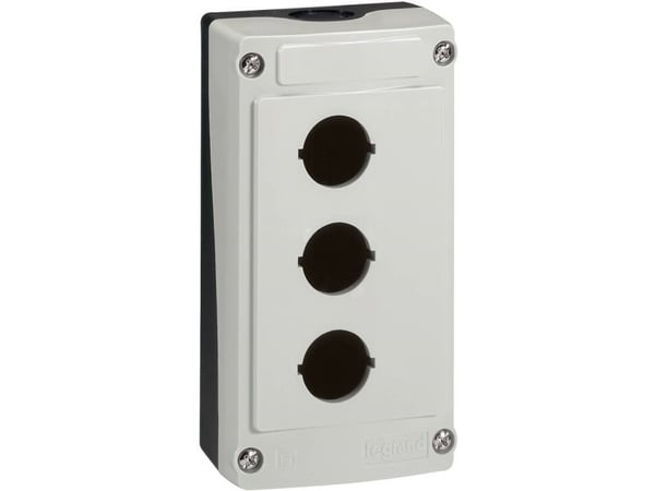 BACO LBX0300 tomt hus 3 installasjonspunkter 140 x 74 x 47,9 mm grå/sort