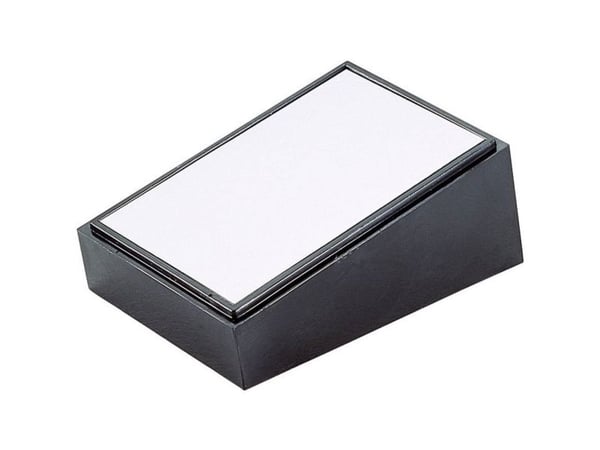 TEKO 104.9 Pultkabinett (L x B x H) 213 x 130 x 77 mm plast, aluminium svart/sølv 1 stk