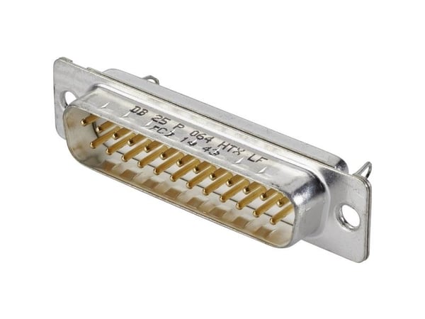 FCI D-SUB DB25P064HTXLF D-SUB tappiliuska 180° Napaluku: 25 Juotospää 1 kpl