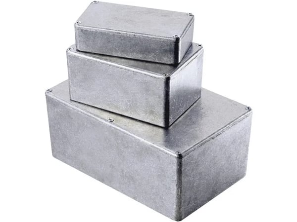 Hammond Electronics 1590WU universal-kabinett 120 x 120 x 59 aluminium støpt aluminium trykkstøpt