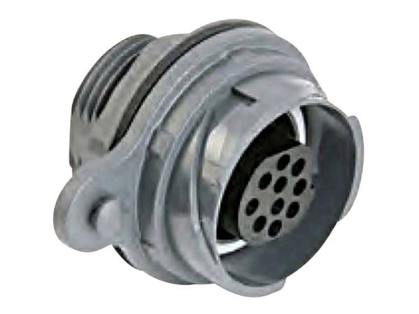 Bulgin PXP7012/02S/ST rundkontakt for tilkobling/innbygging 2-polet, serie Buccaneer 7000, 1 stk