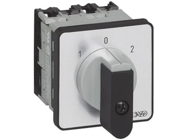 BACO NC03GQ1 Omskifter 16 A 2 x 30 ° Grå, Sort 1 stk