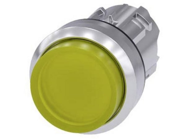 Siemens 3SU10510BB300AA0 3SU1051-0BB30-0AA0 tryckknapp (Ø x H) 29,5 mm x 29,5 mm IP66, IP67, IP69/IP69K 1 st