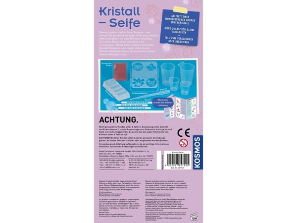 Kosmos 65792, Soap, Kemia, 8 vuosi/vuosia, Monivärinen
