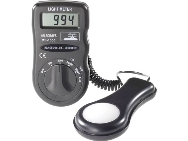 VOLTCRAFT MS-1300 Luxmeter 0,1 - 50000 lx