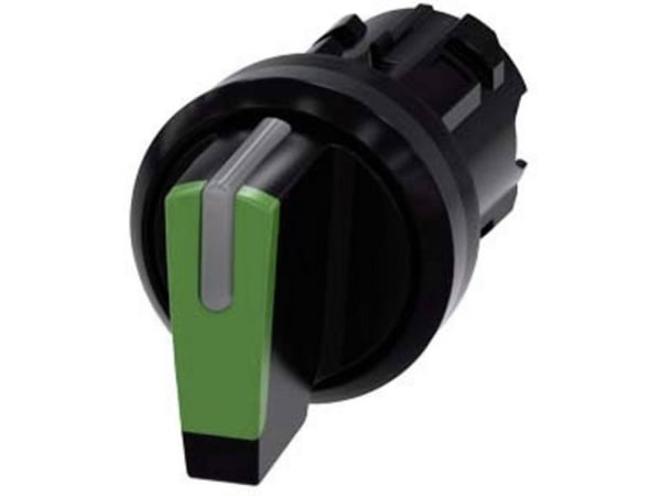 Siemens 3SU10022BM400AA0 3SU1002-2BM40-0AA0 Kiertokytkin Kiristin Vihreä 2 x 45° 1 kpl 1 kpl
