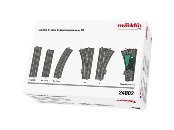 Märklin 24802, HO (1:87), 15 år, Svart, 1 stk