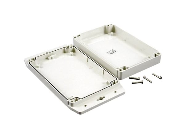 Hammond Electronics Hammond Electronics 1555F2F42GY Yleiskaappi 120 x 91 x 62 Polykarbonaatti vaaleanharmaa 1 kpl Hammond Electronics 1555F2F42GY Y...