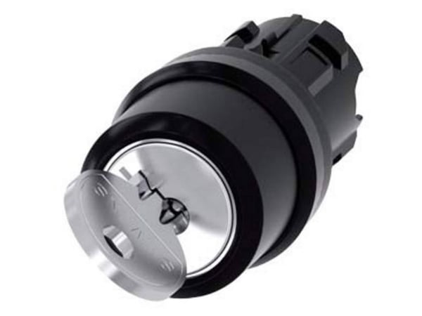 Siemens 3SU10004DF110AA0 3SU1000-4DF11-0AA0 nyckelbrytare 1 x 90° IP66, IP67, IP69/IP69K 1 st