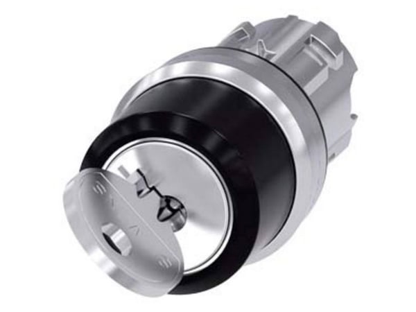 Siemens 3SU1050-4CF21-0AA0, Metall, IP67, IP69K, Svart, Metallisk, 180 g, 30 mm, 100 mm