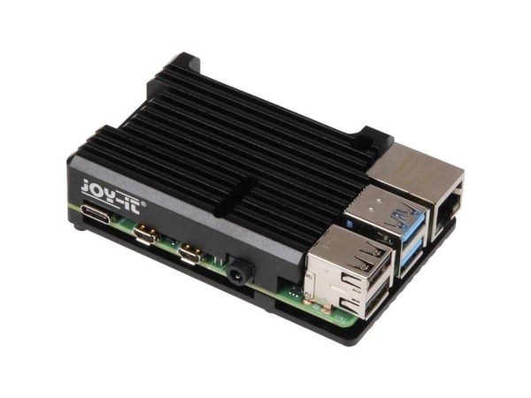 JOY-iT ARMOR CASE "Block" - Boks - CNC-aluminium - svart
