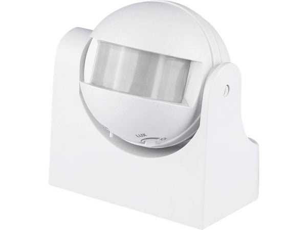 V-TAC VT-8003, Valkoinen, IP44, 180°, Alumiini, Muovi, CE, EMC, RoHS, Infrapuna-sensori