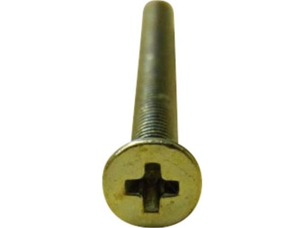 TOOLCRAFT M4*6 D965-4.8-A2K 188831 forsænkede skruer M4 6 mm kryssporet Philips DIN 965 stål blankforkrommet/galvanisert 100 stk