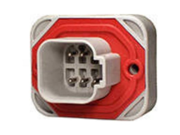 TE Connectivity DT15-6P rundstikk kontakt rett, samlet poltall: 6 serie (rundstikkforbindelse): DT 1 stk