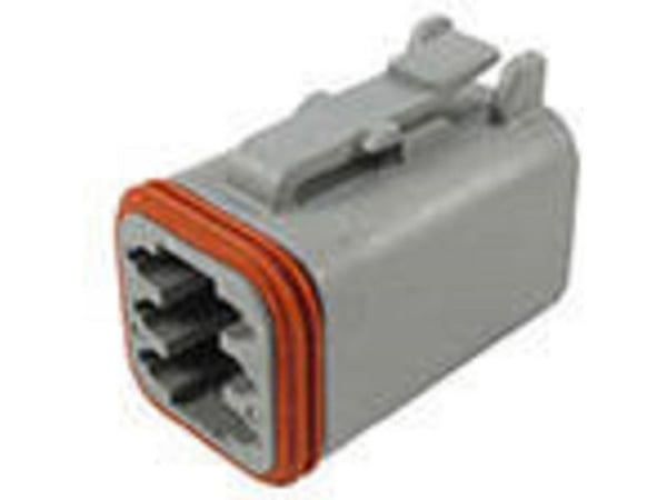TE Connectivity DT06-6S-C015 rundkontakt, rett, polantall: 6-serien (DT)