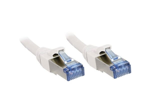 Lindy 47194, 2 m, Cat6a, S/FTP (S-STP), RJ-45, RJ-45, Hvit
