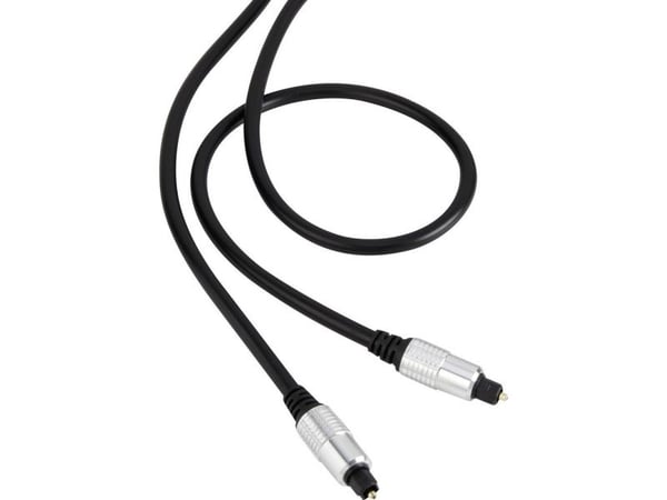 SpeaKa Professional SP-7870568, TOSLINK, Hankjønn, TOSLINK, Hankjønn, 1,5 m, Svart