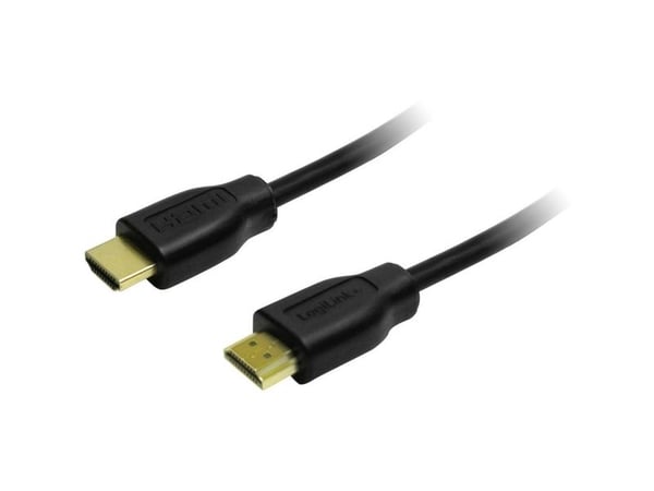 LogiLink CH0005, 0,5 m, HDMI Type A (Standard), HDMI Type A (Standard), 8,16 Gbit/s, musta