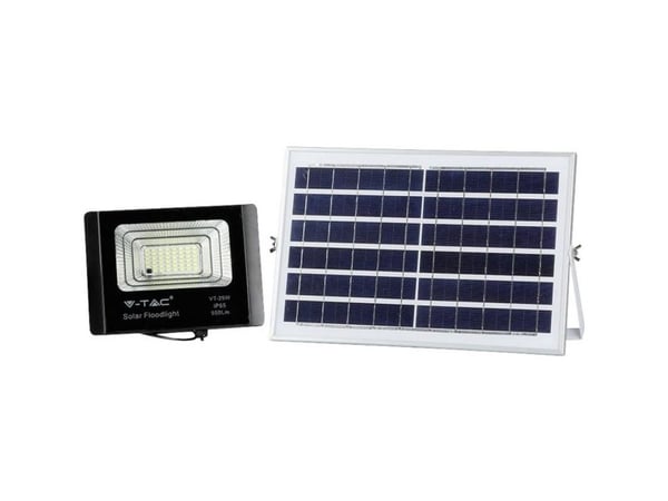 V-TAC VT-25W, Sort, IP65, Aluminium, 1 ms, 5 m, 12 W