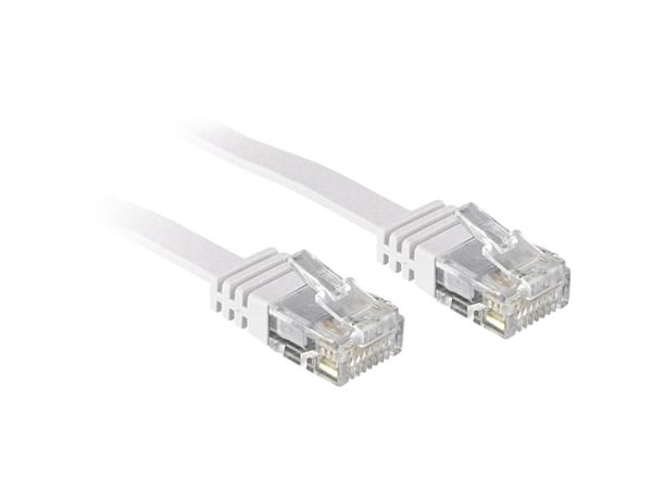 Lindy 47505, 10 m, Cat6, U/UTP (UTP), RJ-45, RJ-45, Hvit