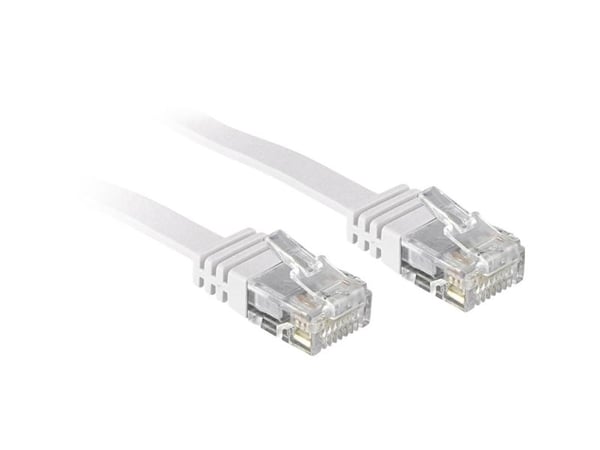 Lindy 47502, 2 m, Cat6, U/UTP (UTP), RJ-45, RJ-45, Hvit