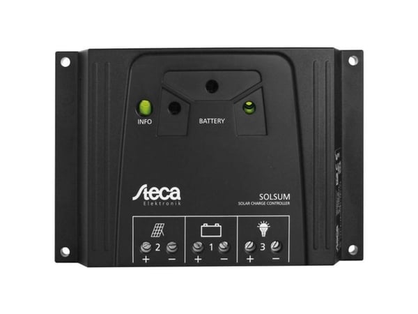 Steca Solsum 0808 Aurinkolataussäädin 12 V, 24 V 8 A