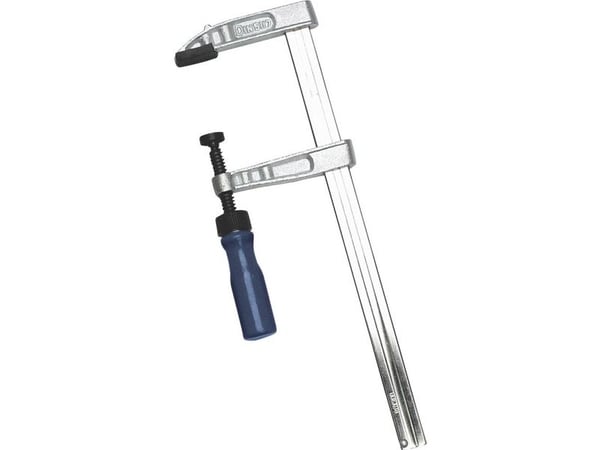 Industriell skruvtving enligt DIN 5117 Brüder Mannesmann M90423 spännvidd (max.): 300 mm, utsprångsmått: 120 mm