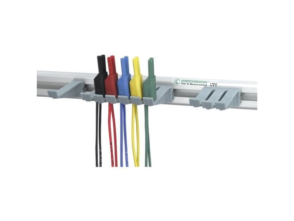 SKS Hirschmann PMS 2 S LMLH Turvatestausjohtosarja [Lamellipistoke 2 mm - Lamellipistoke 2 mm] 1,00 m Musta, Punainen, Sininen, Keltainen, Vihreä 1...