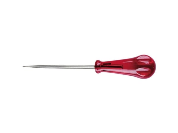 Wiha 301-2, Syl, Spiss tupp, Plast, Rød, 185 mm, 8,5 cm