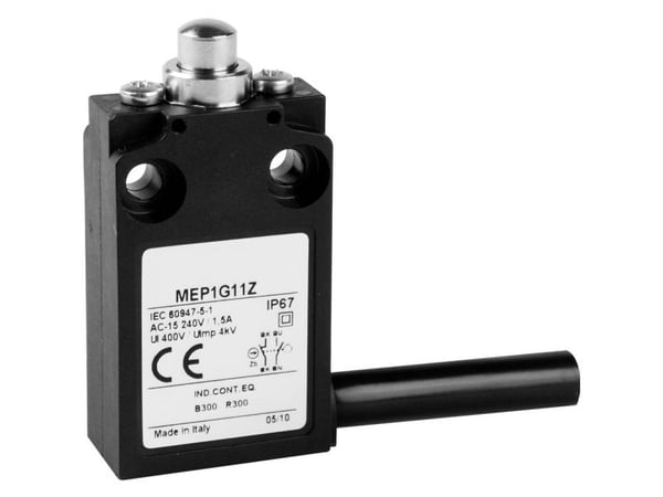 Panasonic MEP1G11Z MEP1G11Z Päätepysäytyskosketin 24 V 5 A Leima IP67 1 kpl