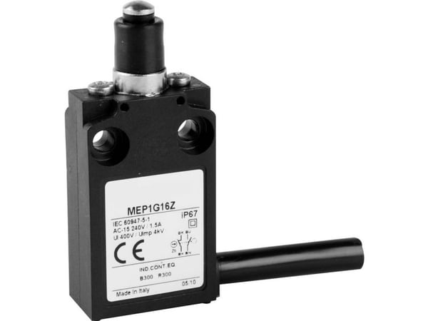 Panasonic MEP1G16Z MEP1G16Z Päätepysäytyskosketin 24 V 5 A Leima IP67 1 kpl