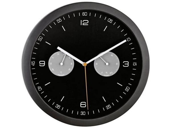 Mebus 52825 radioveggur 26 cm x 42 mm, sort