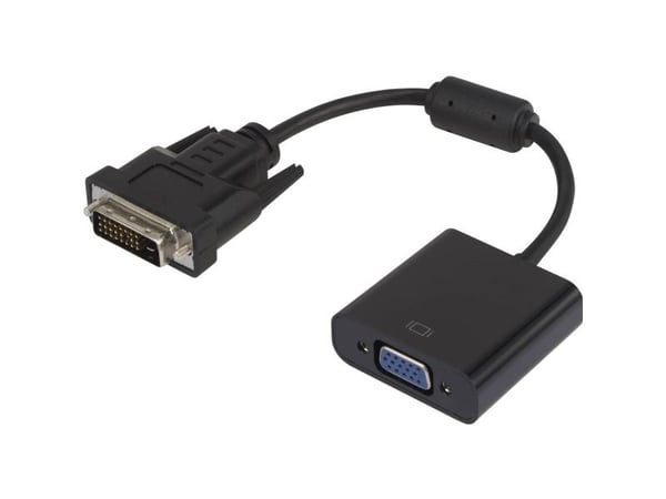 Renkforce RF-3301134, 0,15 m, DVI-D, VGA (D-Sub), Hankjønn, Hunkjønn, Rett