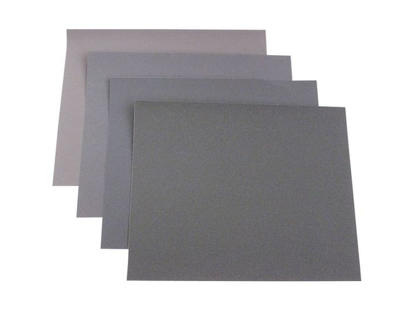Håndslipapir-sett korn 60, 80, 150, 180 (L x B) 280 x 230 mm 1 sett