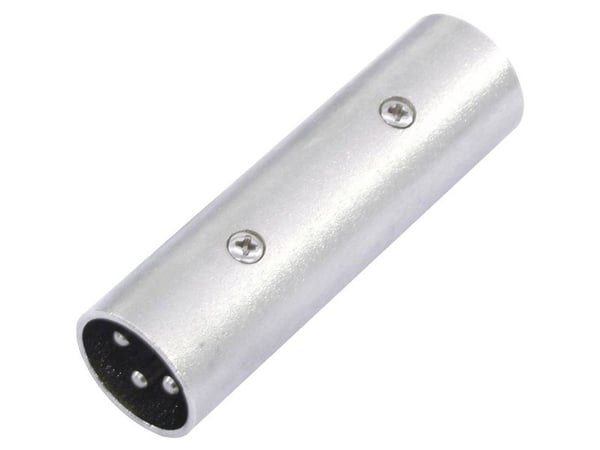 Omnitronic 30226570, 3-pin XLR, 3-pin XLR, Sølv