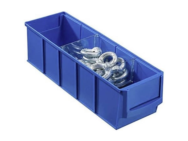 Allit 456520 oppbevaringskasser (L x B x H) 300 x 91 x 81 mm blå 1 stk