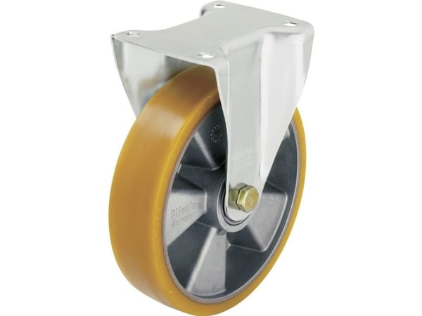 Blickle 321547 B-ALTH 125K fast hjul, hjuldiameter 125 mm, bärförmåga max. 250 kg (1 st)