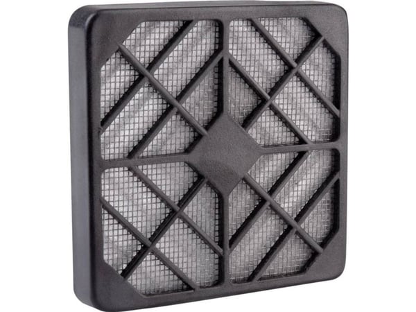 Wallair N40977 ventilasjonsgitter med filterinnsats (B x H) 8 x 8 cm