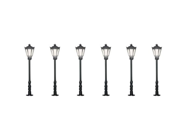 Viessmann Modelltechnik N parkeringslampe enkel, ferdig modell 64706 (1 sett)