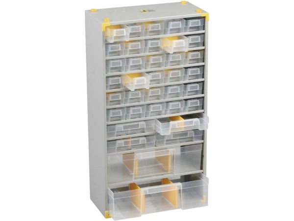 Allit verktøymagasin (L x B x H) 300 x 140 x 565 mm 36 rom 1 stk