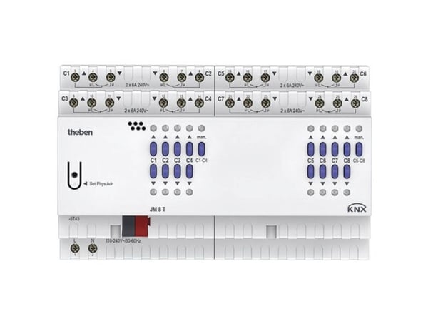Theben JM 8 T KNX toimilaite rullaverhoille