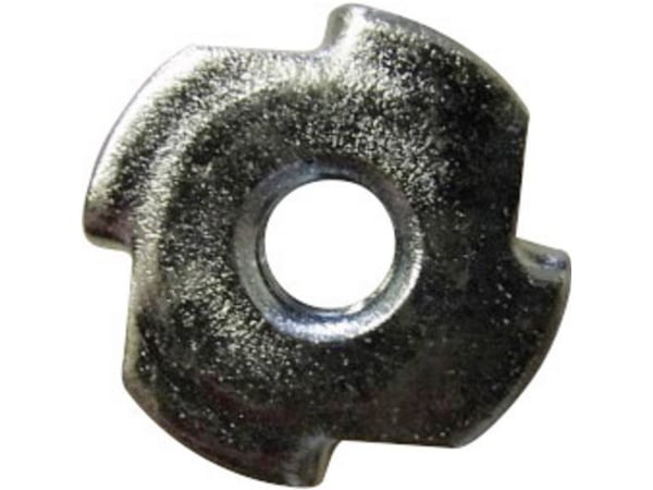 TOOLCRAFT 812888 innslagn/mutter M5 stål 100 stk
