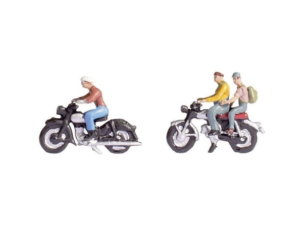 NOCH Motorcyclists, HO (1:87), Multifärg