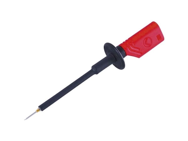 Hirschmann Test & Measurement PRUEF 1610 FT Au rt Sikkerhedstestspids Stikforbindelse 2 mm CAT II 1000 V Rød 1 stk