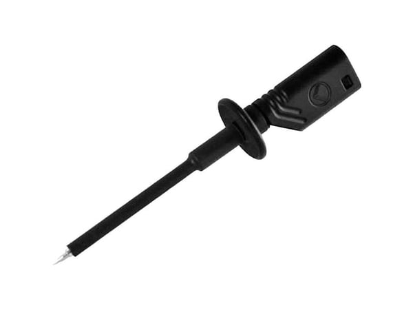 Hirschmann Test & Measurement PRUEF 1600 Au sw Sikkerhedstestspids Stikforbindelse 2 mm CAT III 1000 V Sort 1 stk