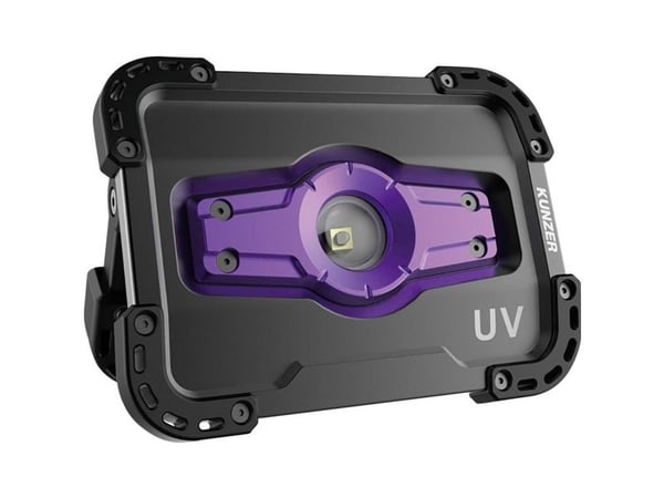 Kunzer PL-2 UV UV-lampe LED (RGB) spot batteridrevet 400 lm