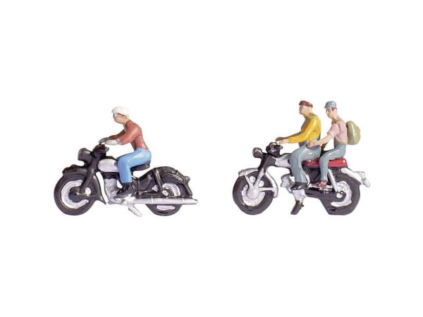 NOCH Motorcyclists, N (1:160), Multifärg