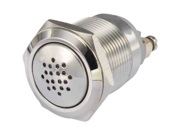 TRU COMPONENTS 1231435 Hälytys Melutaso: 85 dB Jännite: 12 V Intervalliääni 1 kpl